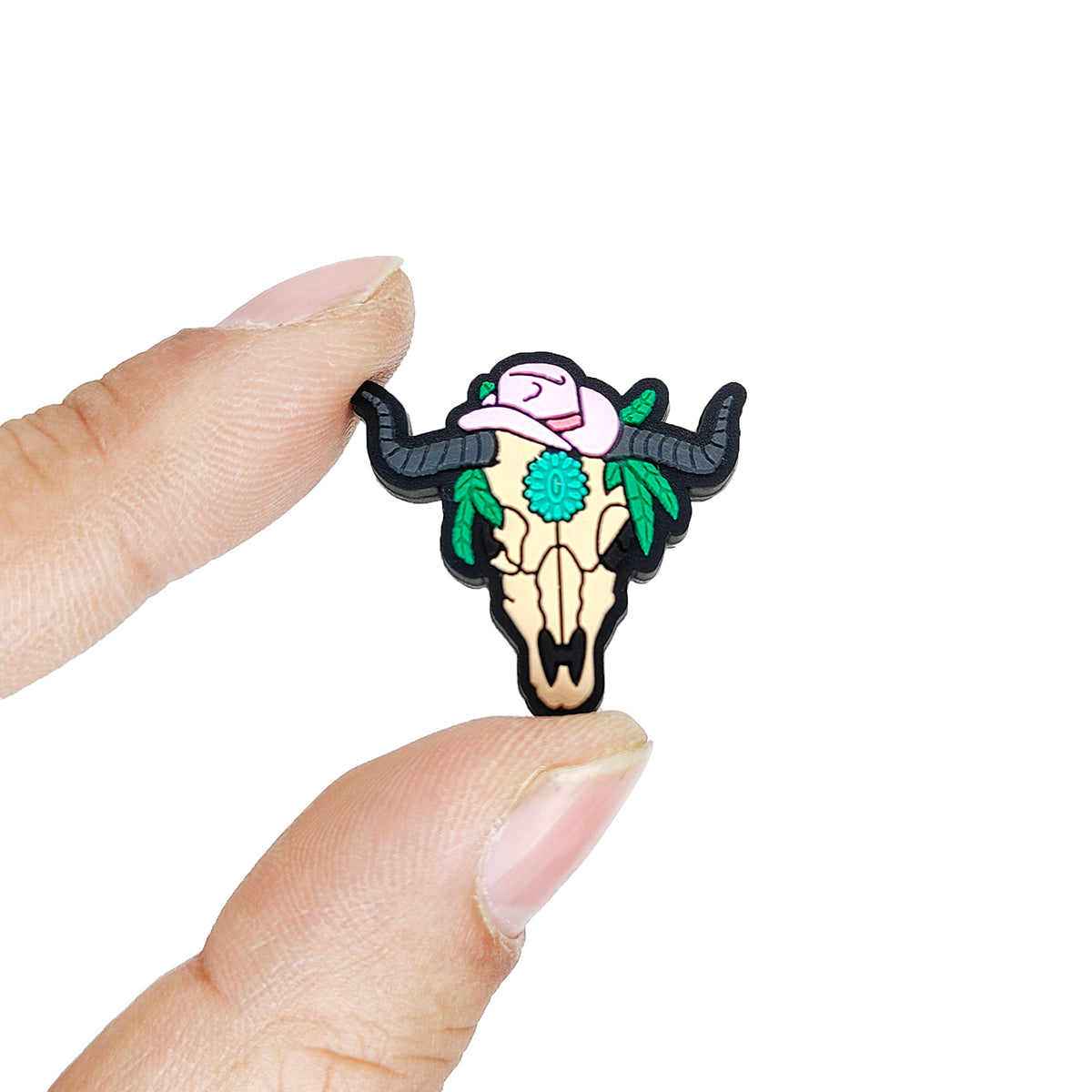 Western Skeleton Cow Head Focal