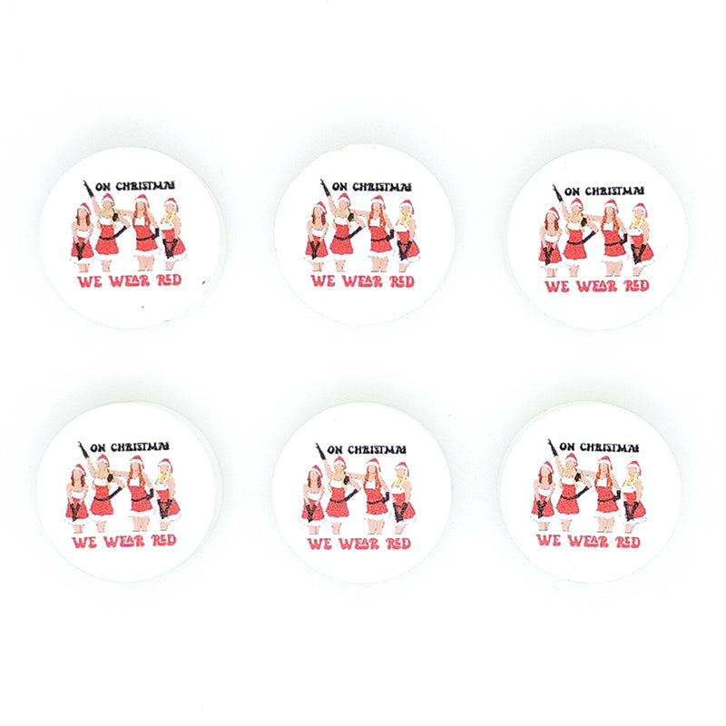 Christmas Girl Print Focal