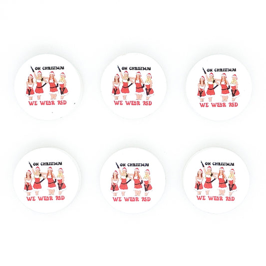 Christmas Girl Print Focal