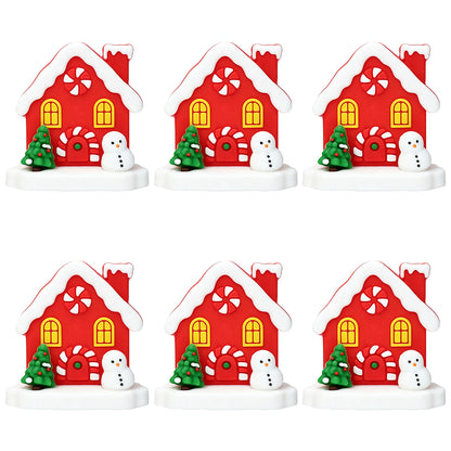 3D House Christmas Focal