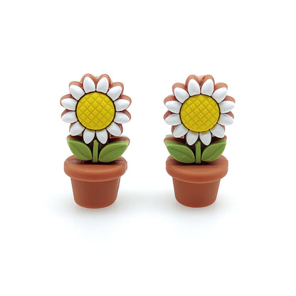 Sunflower Plant Pot Focal