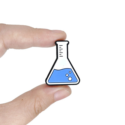 Science Beaker Focal Beads