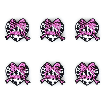 Bowknot Cow Western Mama Focal