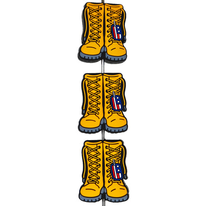 Combat Boots Patriotic Focal