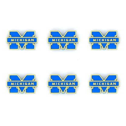 Football Team Focal Silicone Beads