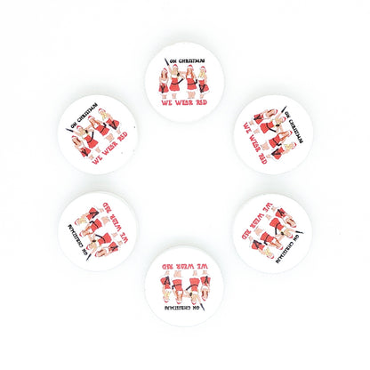 Christmas Girl Print Focal