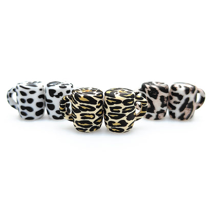 Leopard Cow Print Coffee Mug Focal