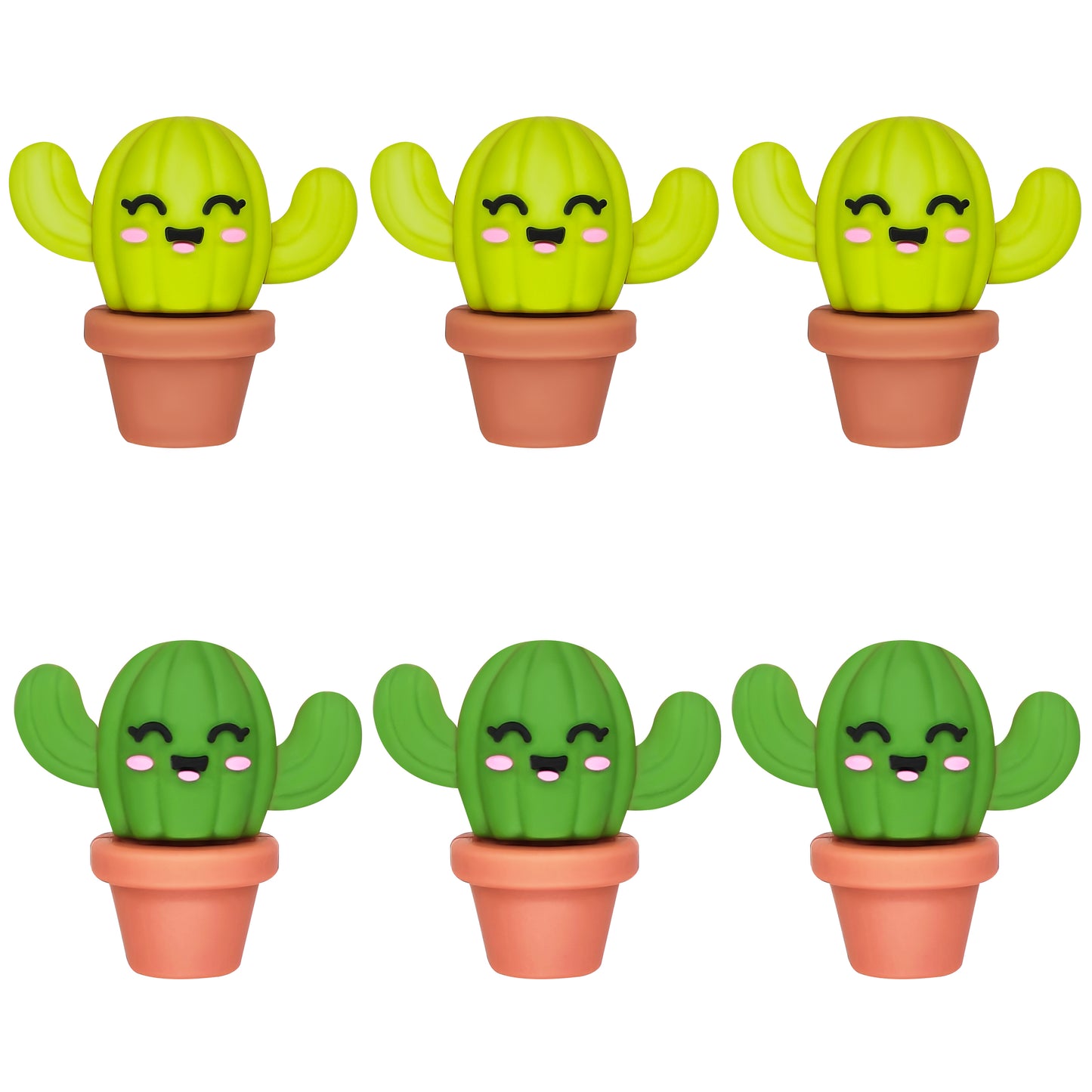 3D Potted Cactus Focal