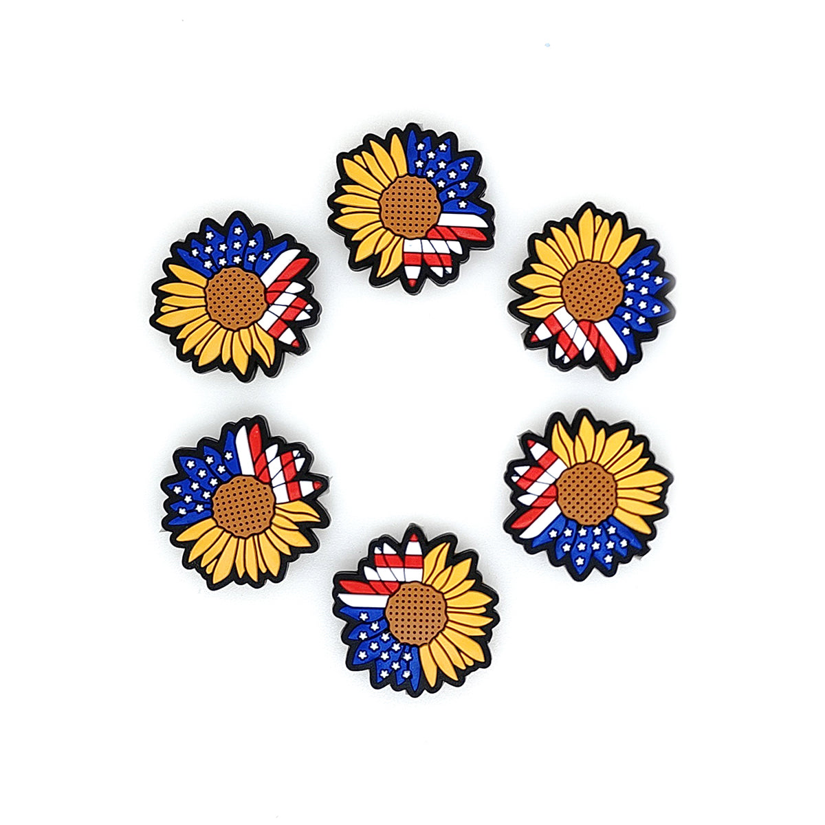 Patriotic Sunflower Focal