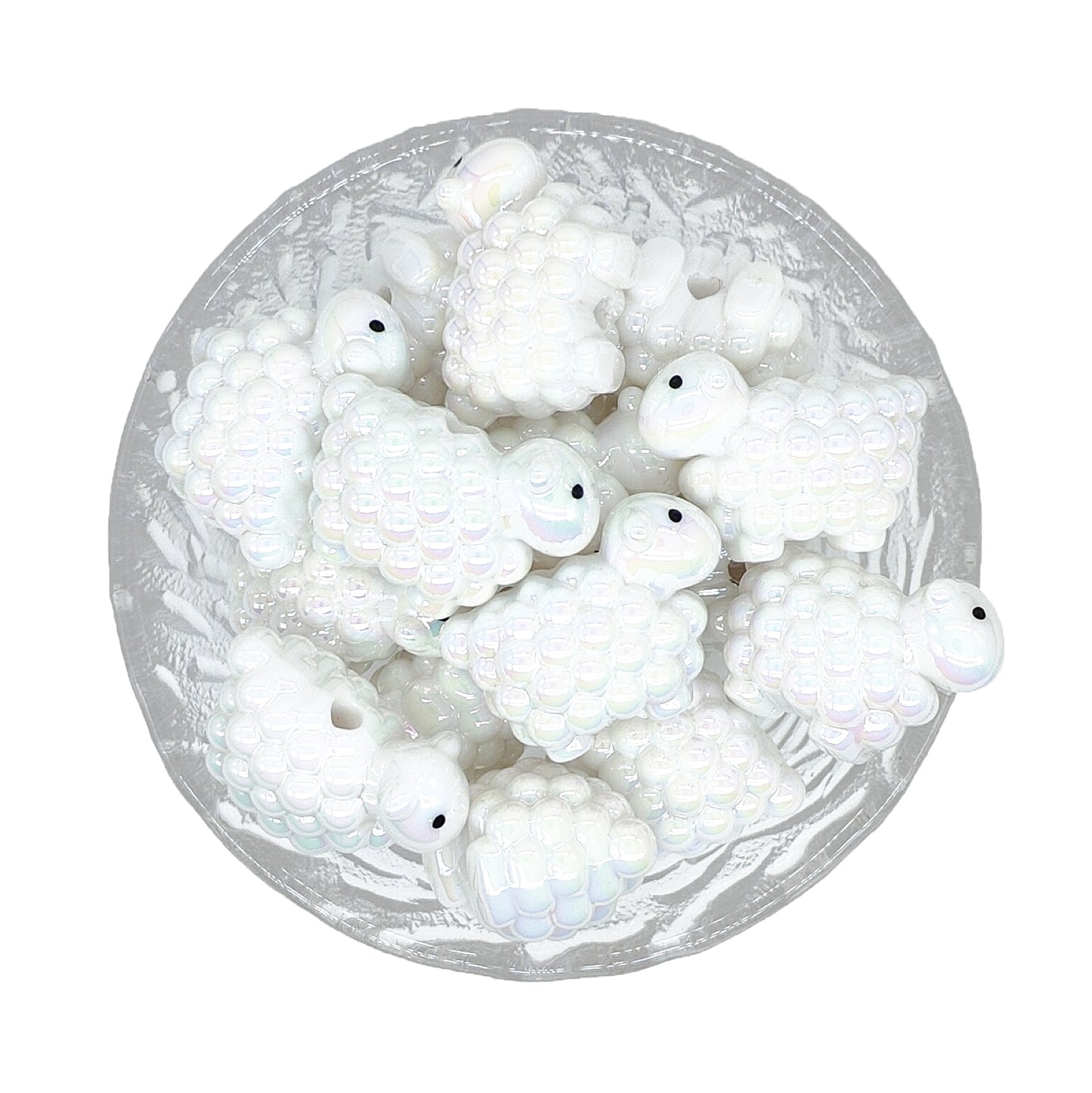 Sheep Focal Acrylic Beads