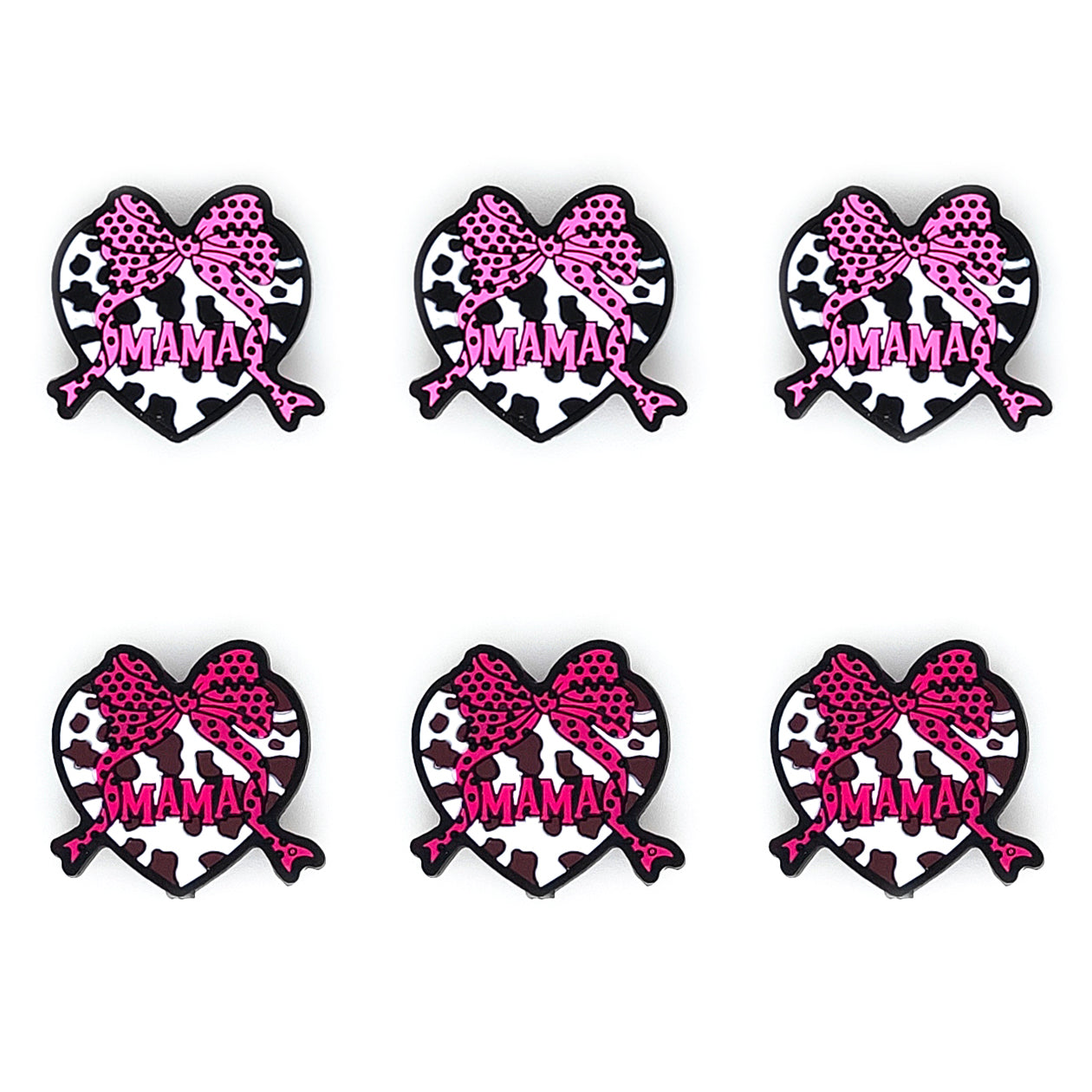 Bowknot Cow Western Mama Focal