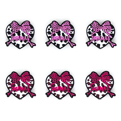 Bowknot Cow Western Mama Focal