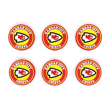 Football Team Focal Silicone Beads