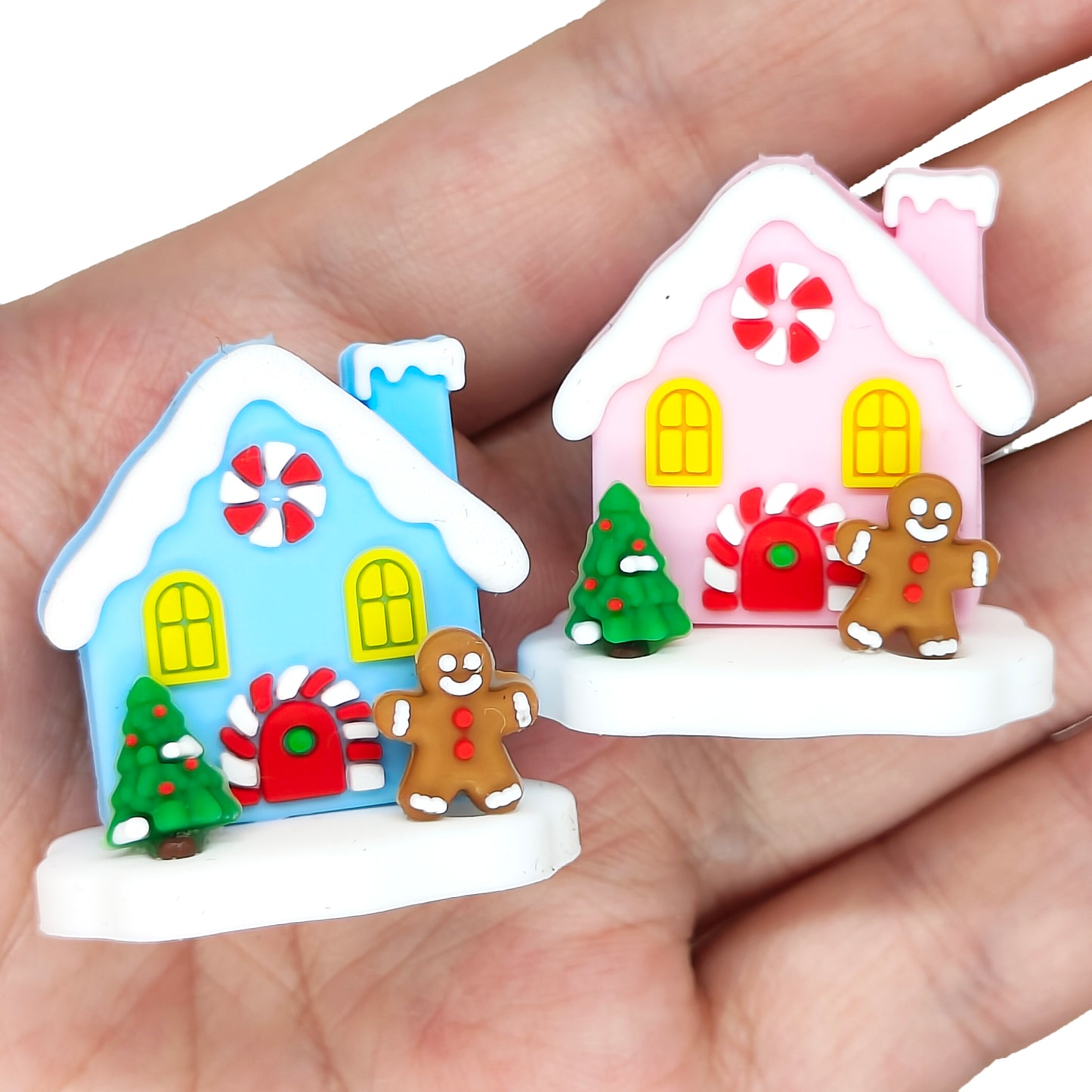3D House Christmas Focal