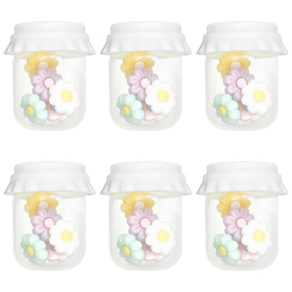3D Daisy Flower Jar Focal