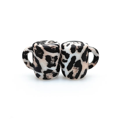 Leopard Cow Print Coffee Mug Focal