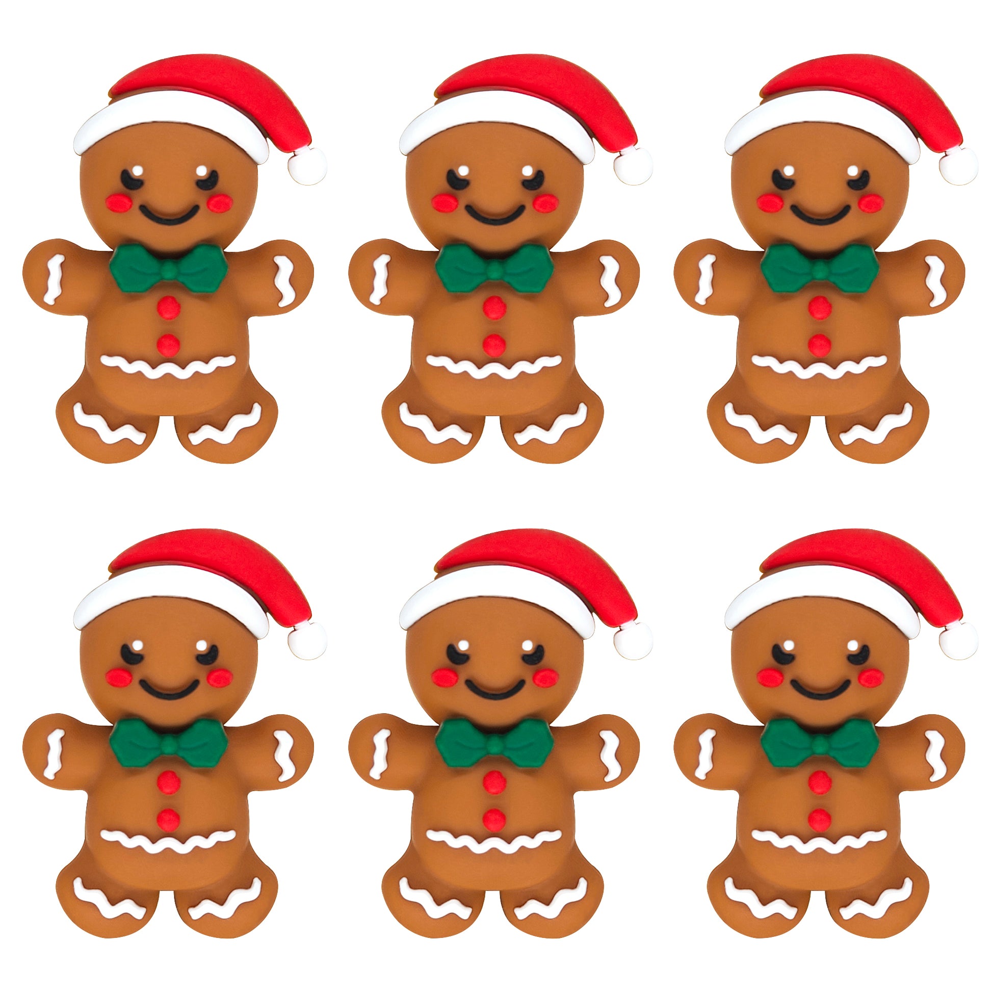  Christmas 3D Gingerbread Man Focal