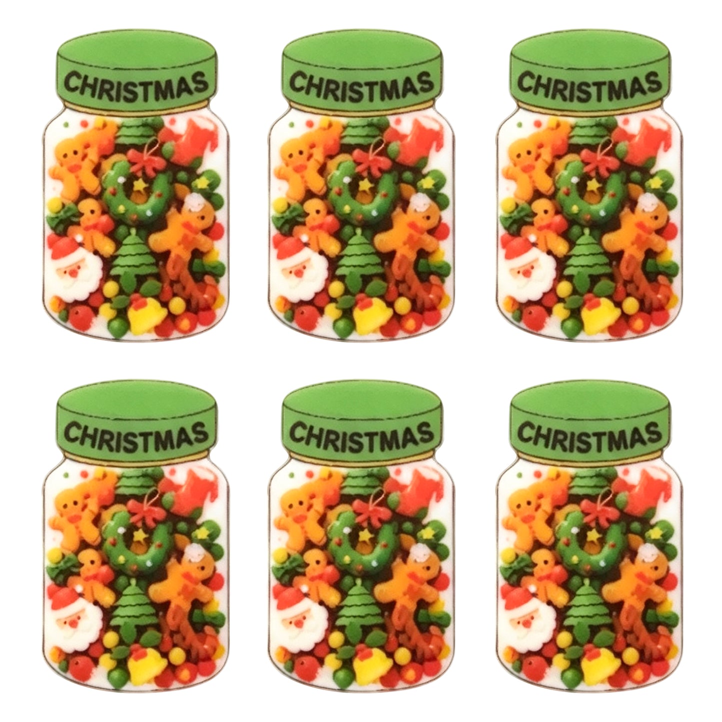 Christmas Jar Print Focal