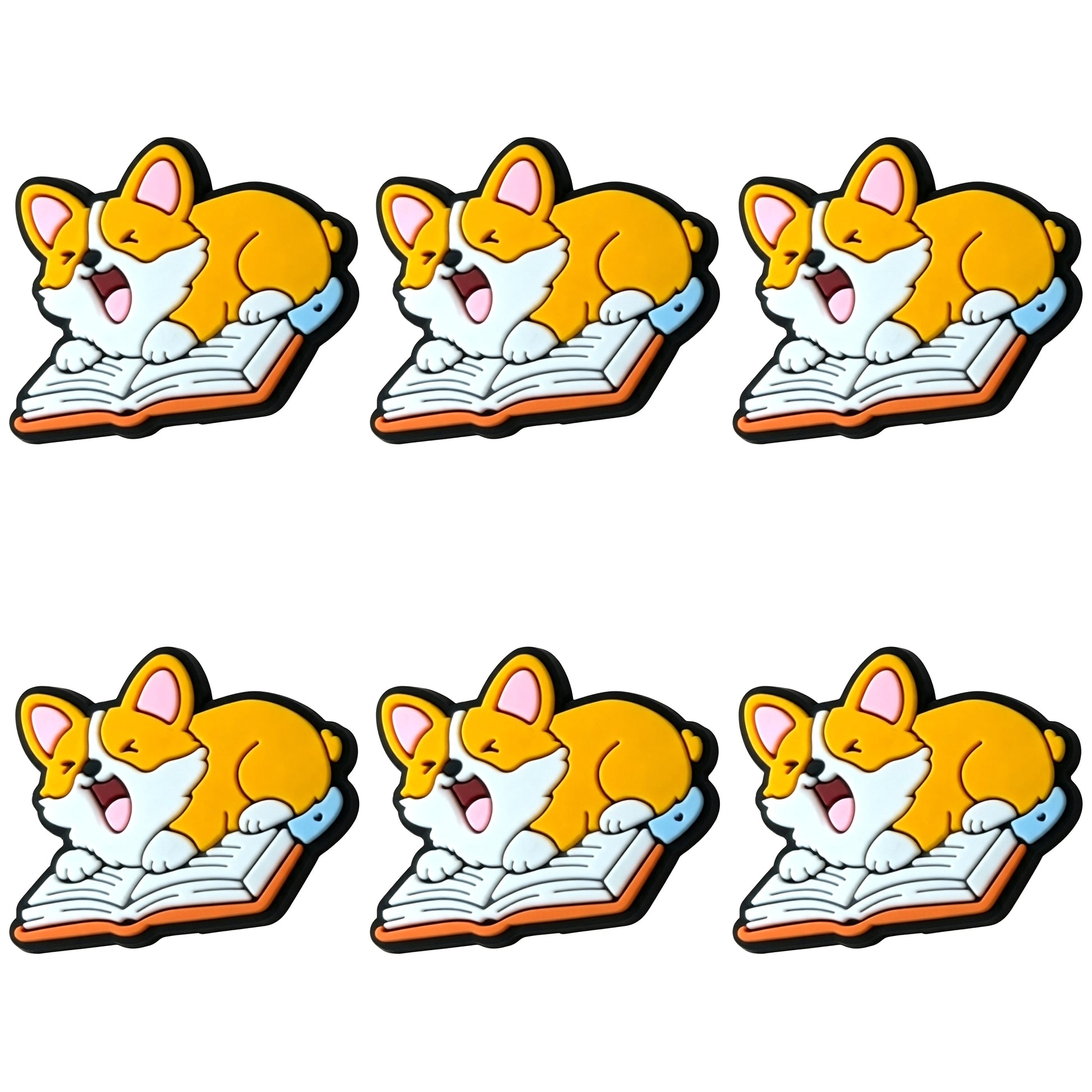 Corgi Reading Focal