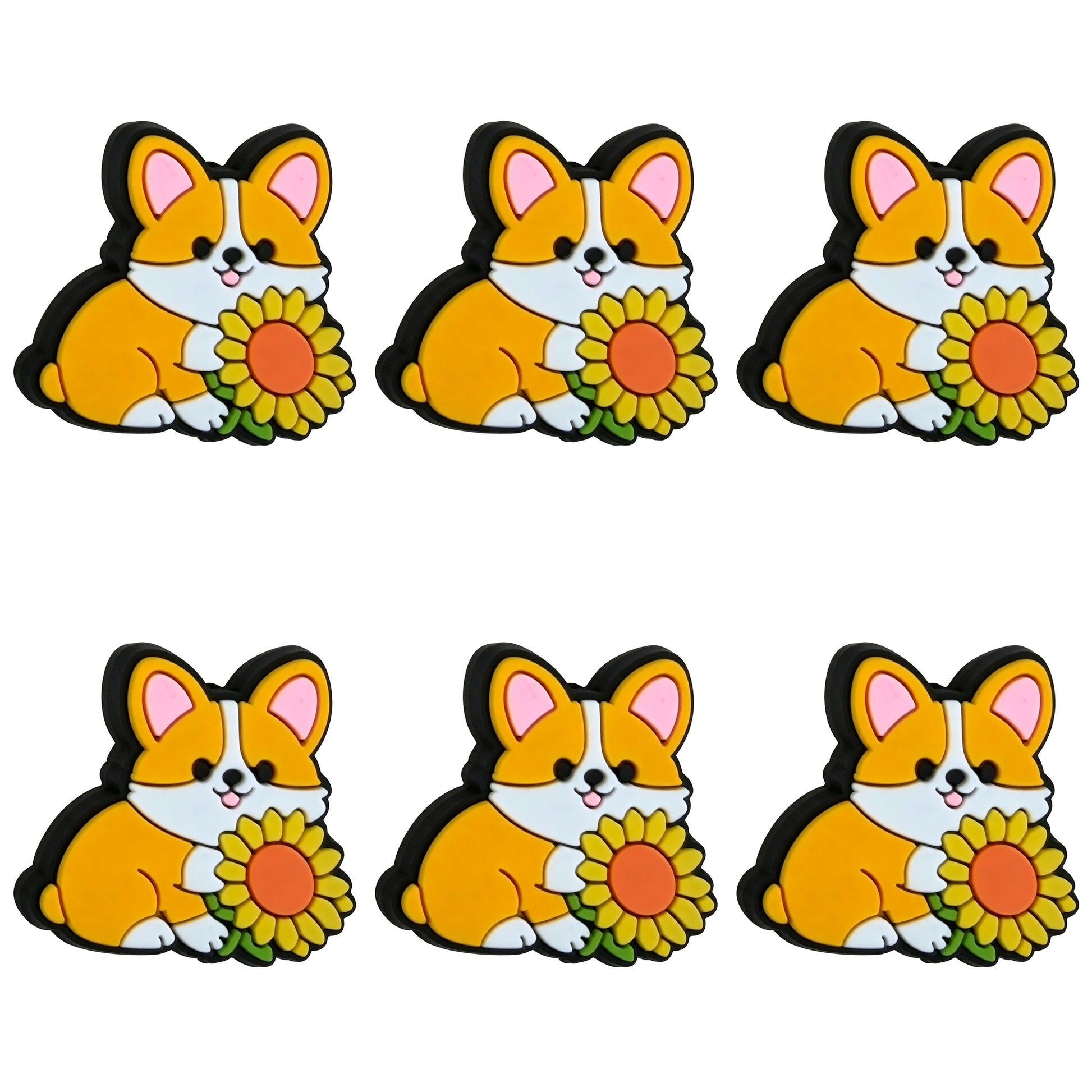 Corgi Sunflower Focal