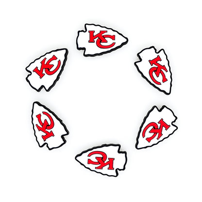 Football Team Focal Silicone Beads