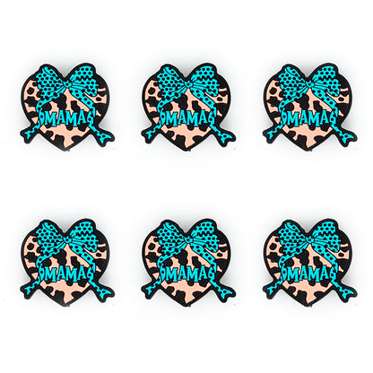 Bowknot Cow Western Mama Focal