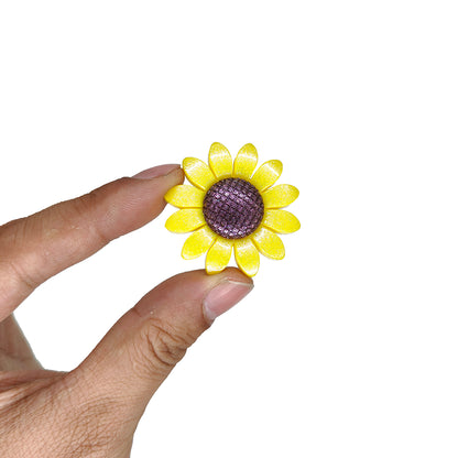MrBite 40mm Large Opal Sunflower Focal