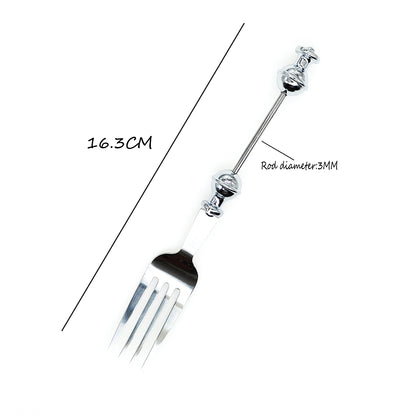 Mrbite 5Pcs/Lot Beadable Blank Stainless Steel Spoon/Fork/Bottle Opener