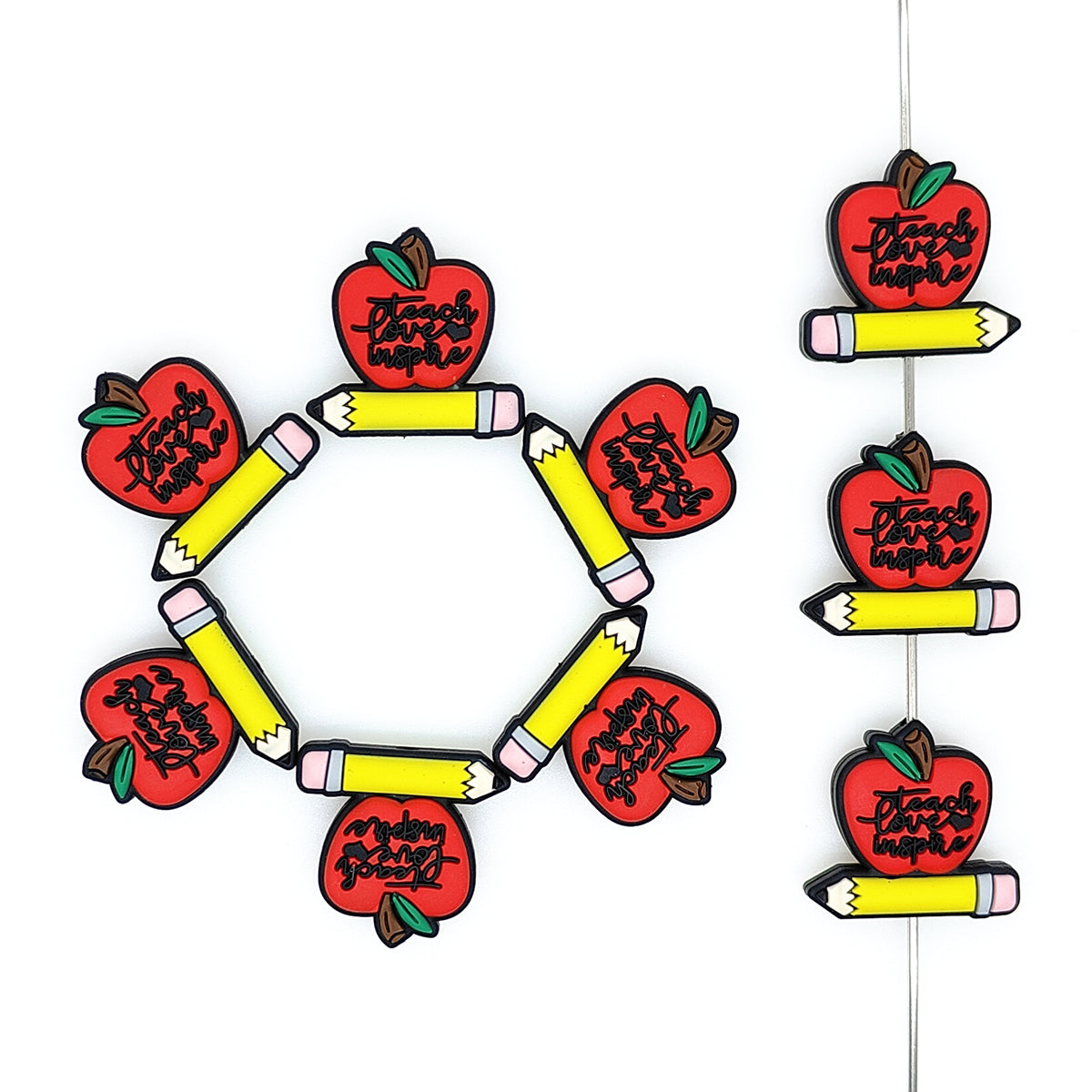 Apple Teach Love Inspire Pencil Focal