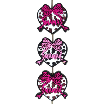 Bowknot Cow Western Mama Focal
