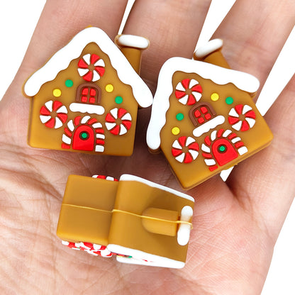 3D Xmas House Focal