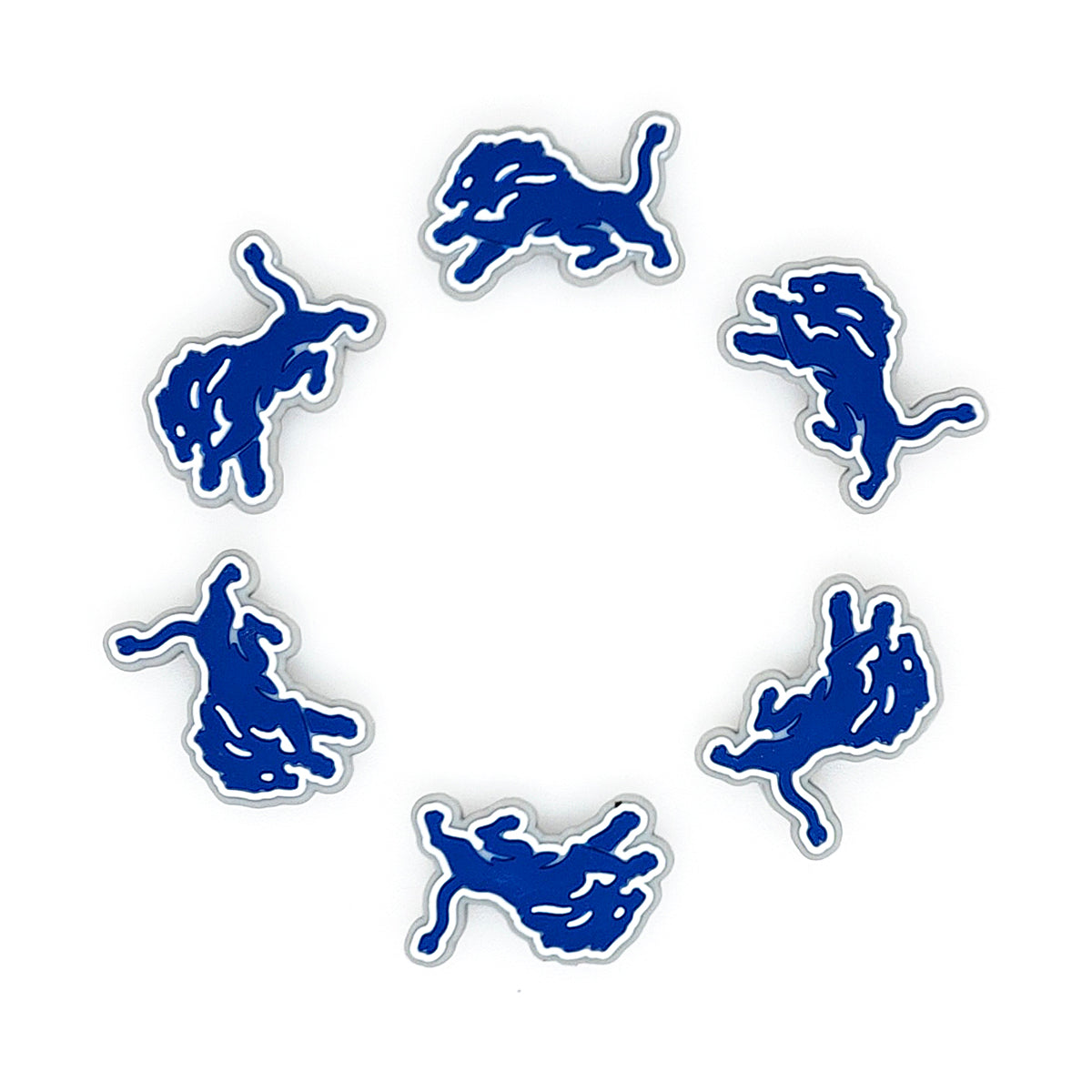 Football Team Focal Silicone Beads