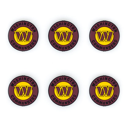 Football Team Focal Silicone Beads