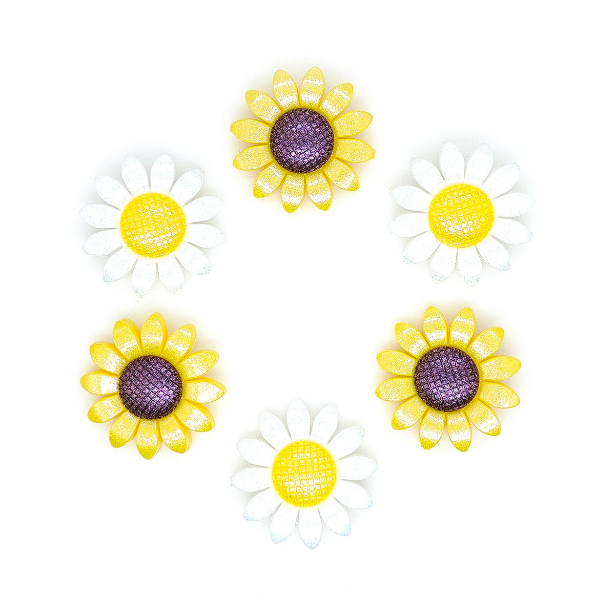 MrBite 40mm Large Opal Sunflower Focal