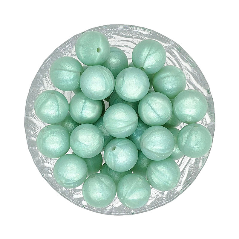 15mm Round Silicone Beads #120 - #137