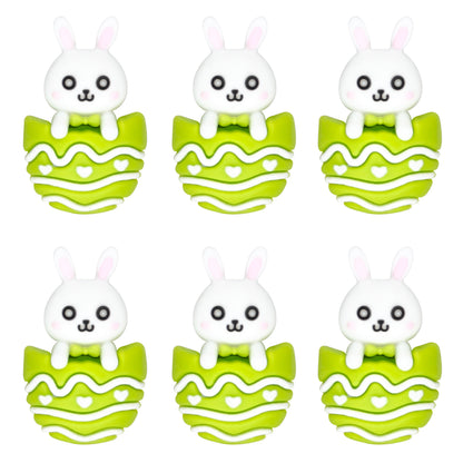 3D Rabbit in Egg Easter Focal