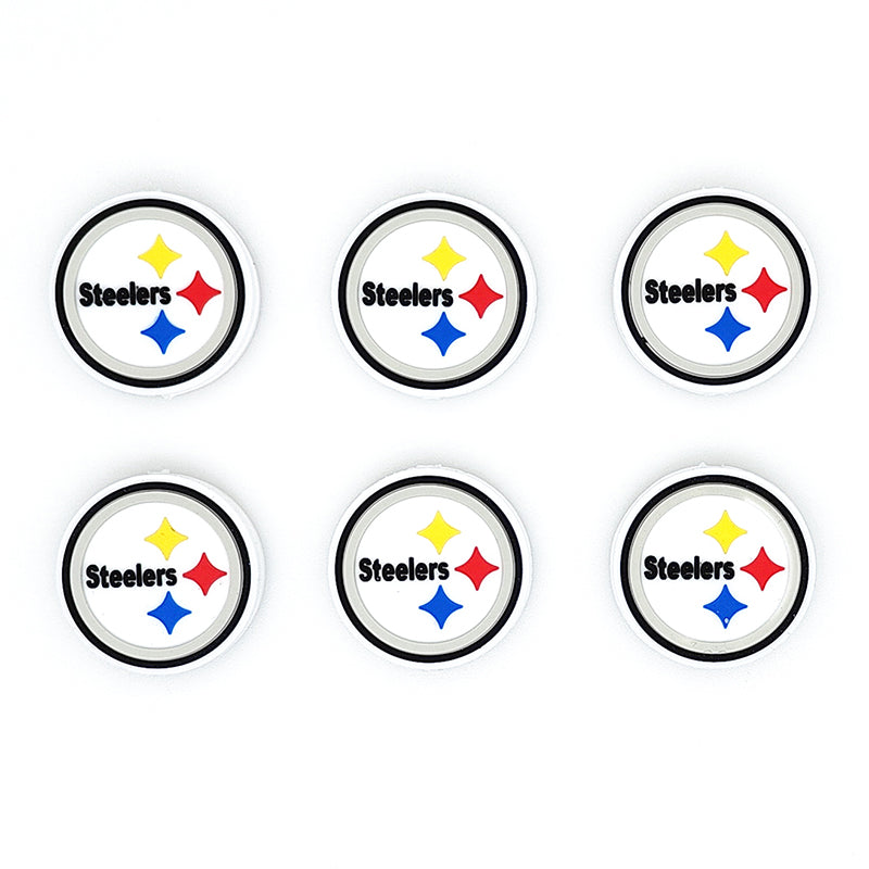 Football Team Focal Silicone Beads