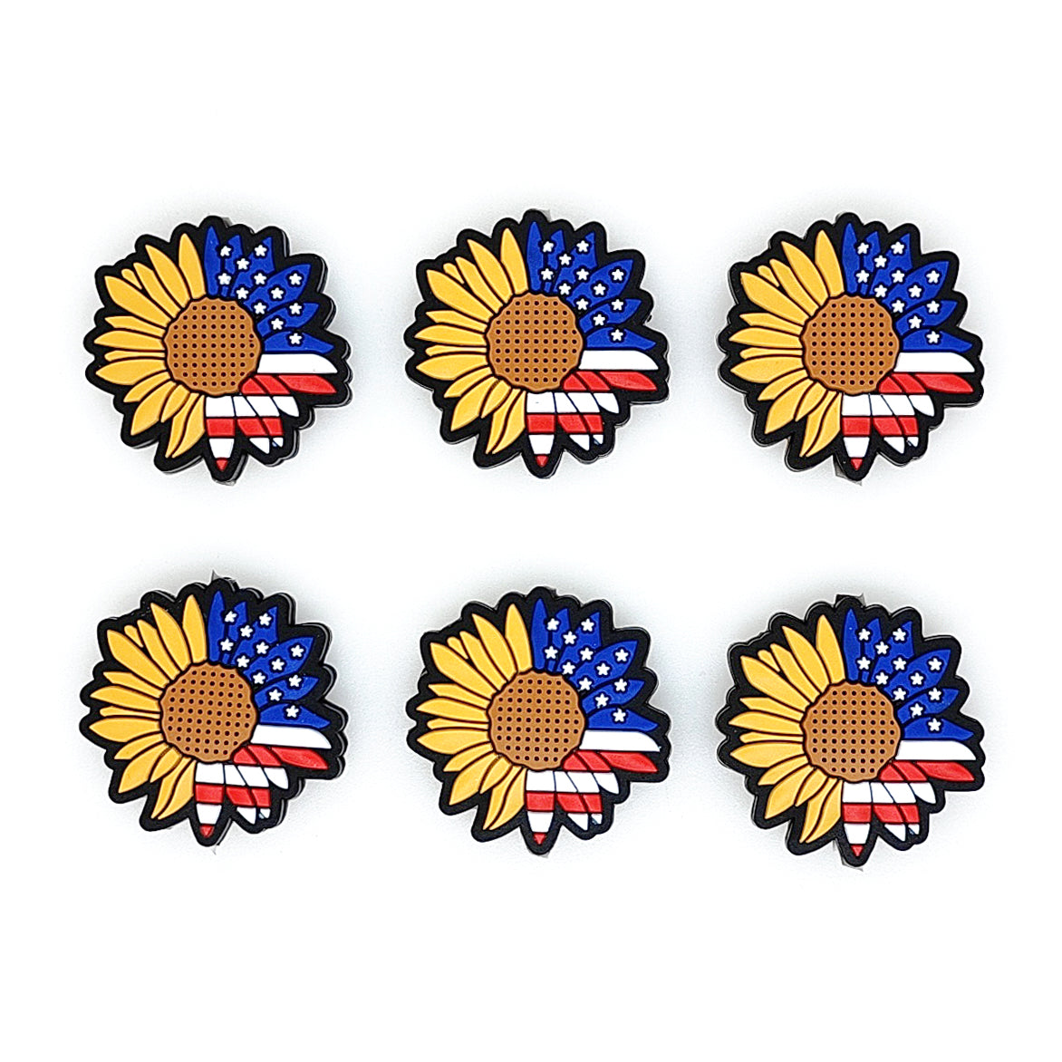 Patriotic Sunflower Focal