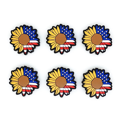 Patriotic Sunflower Focal