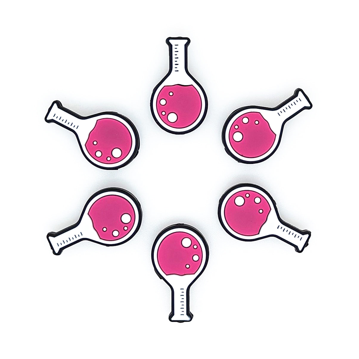 Round Bottomed Glass Flask Focal Beads