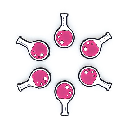 Round Bottomed Glass Flask Focal Beads
