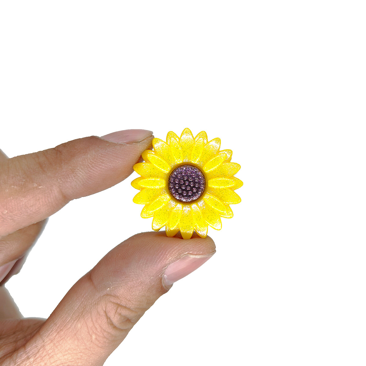 MrBite 20/30mm Opal Sunflower Silicone Focal
