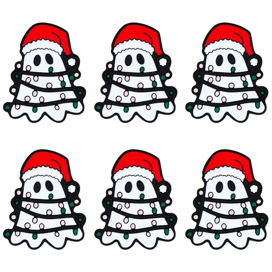 Ghost with Christmas Light Focal