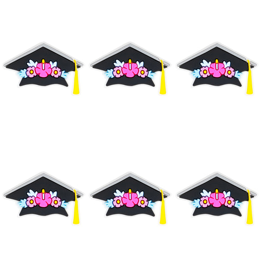 Graduation Floral Cap Focal