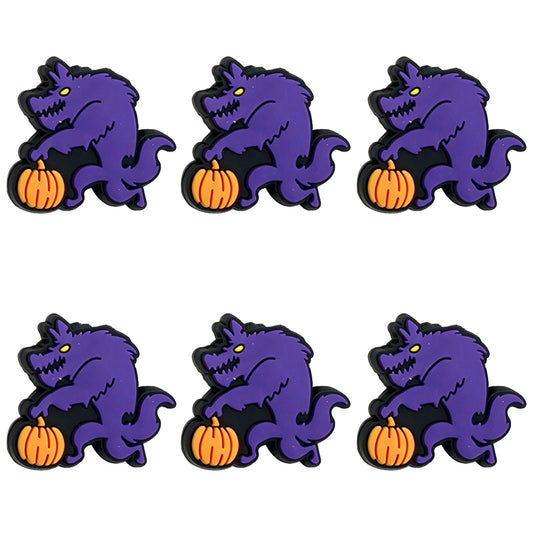 Halloween Purple Werewolf Focal