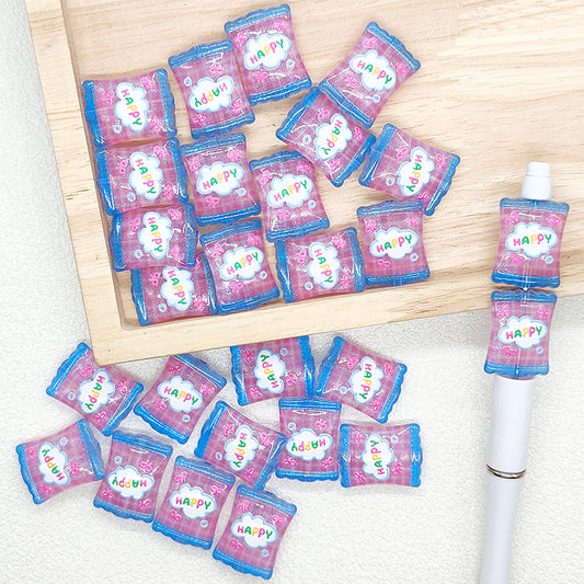 Happy Cloud Candy Shaped Acrylic Beads,Loose Beads