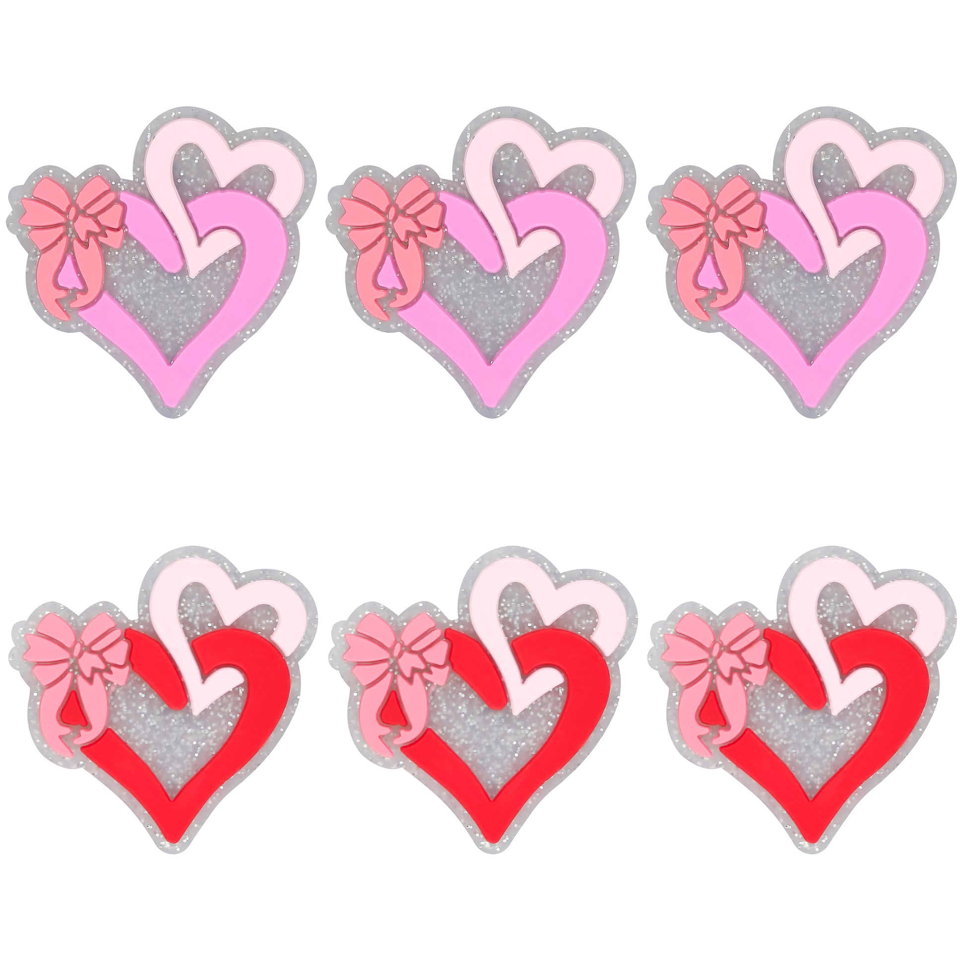 Heart Glitter Focal