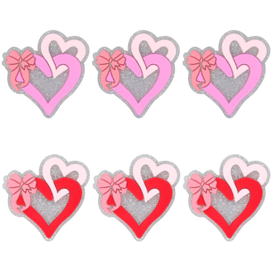 Heart Glitter Focal