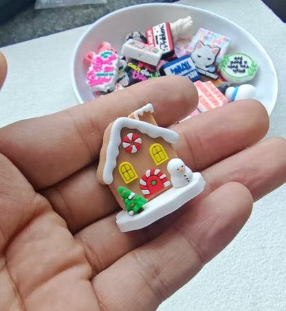 3D Gingerbread House Christmas Focal