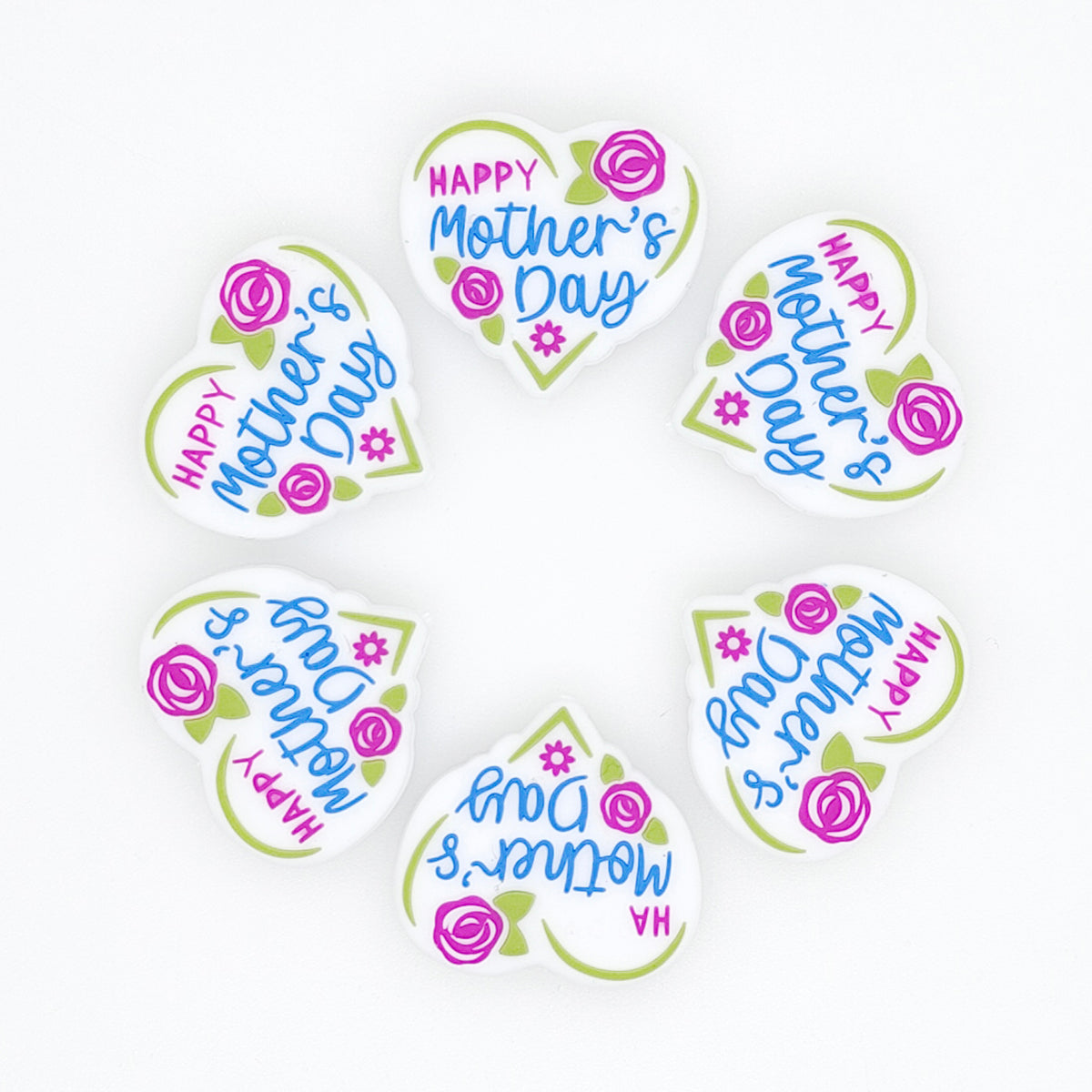 Happy Mother's Day Focal Beads